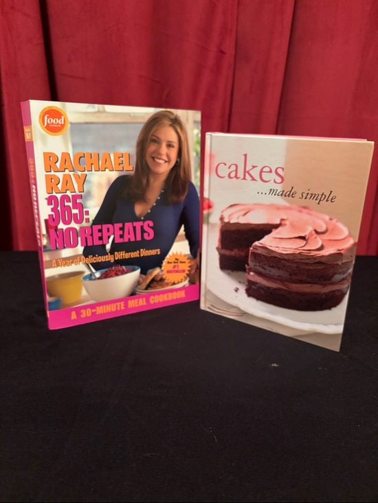 Rachael Ray Other - 👩‍🍳 2 Cookbook Bundle Cake- 365: Everyday Cooking & Cakes Made Simple